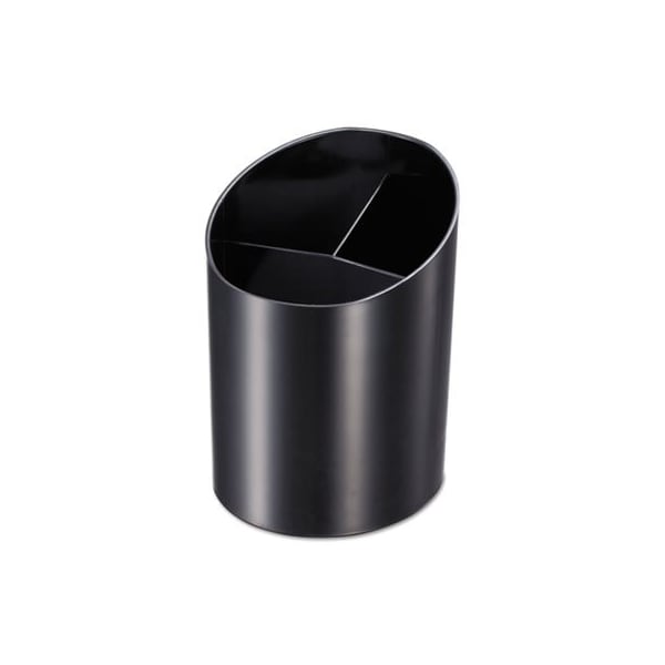 Officemate International Officemate, Recycled Big Pencil Cup, 4 1/4 X 4 1/2 X 5 3/4, Black 26042 - main